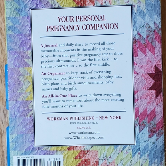 What To Expect When You're Expecting book and What To Expect Pregnancy Journal - Picture 9 of 9